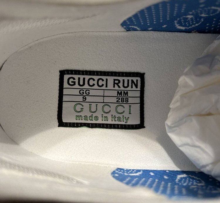 Gucci run knit