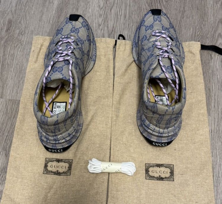 Gucci Run lace-up sneakers