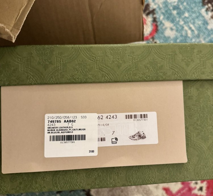 GUCCI RUN SNEAKERS MENS 10