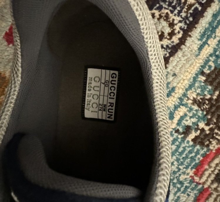 GUCCI RUN SNEAKERS MENS 10