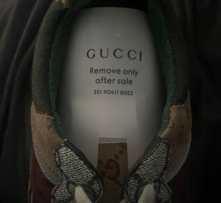 Gucci Rython Brick Red Sneakers