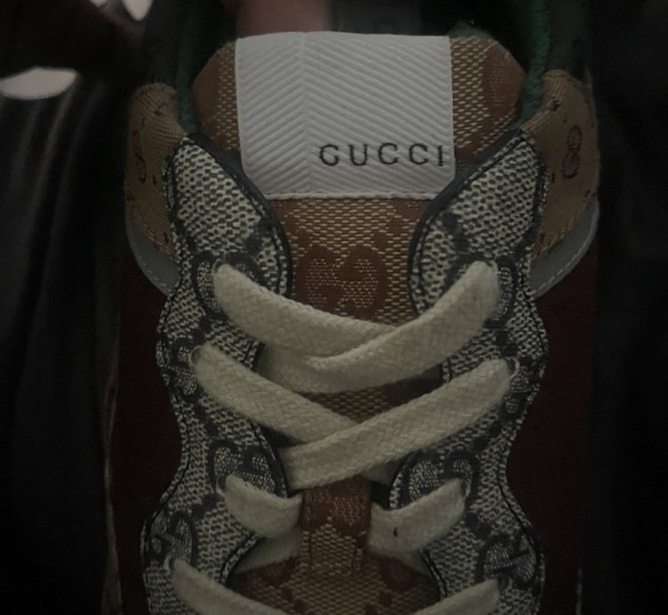 Gucci Rython Brick Red Sneakers