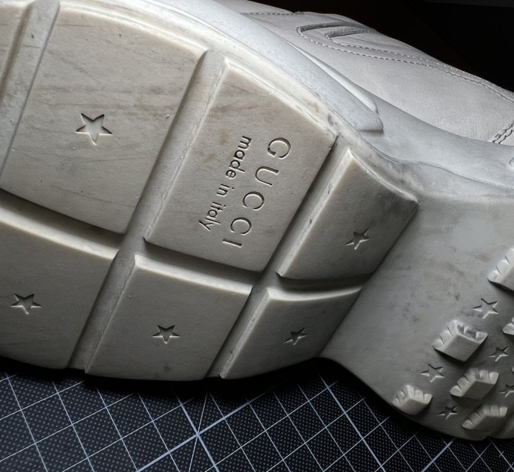 Gucci Rython Leather Sneakers
