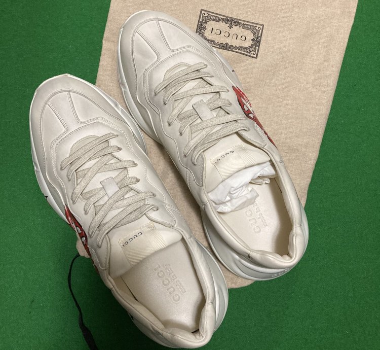 Gucci Rython Sneaker with Mouth Print