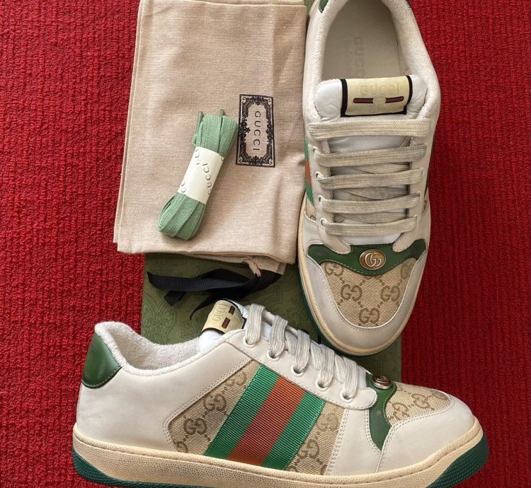 Gucci Screener GG Sneaker Size 8