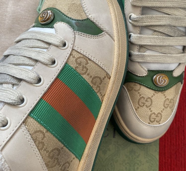 Gucci Screener GG Sneaker Size 8
