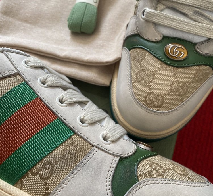 Gucci Screener GG Sneaker Size 8