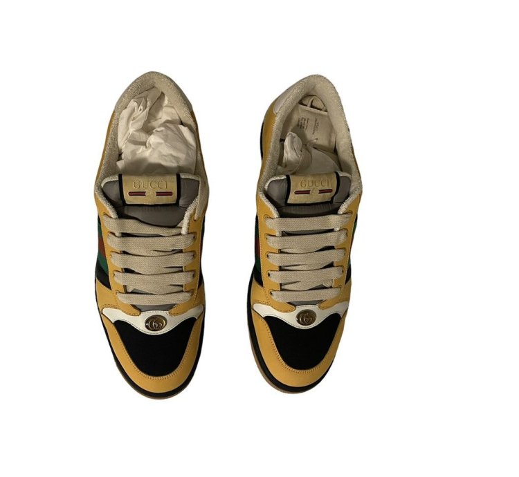 Gucci screener yellow UK 10