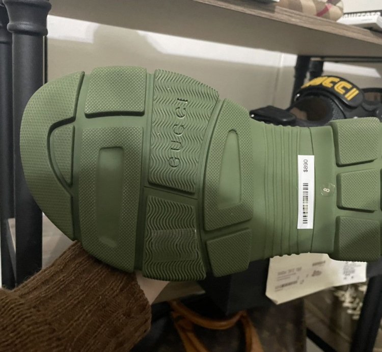 Gucci SEGA Logo Sandals