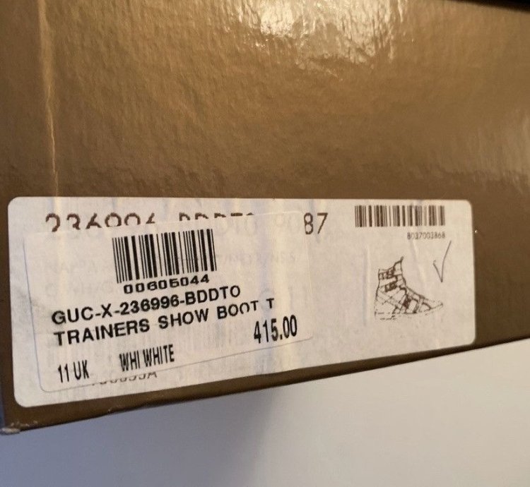 Gucci Show boot VERY RARE