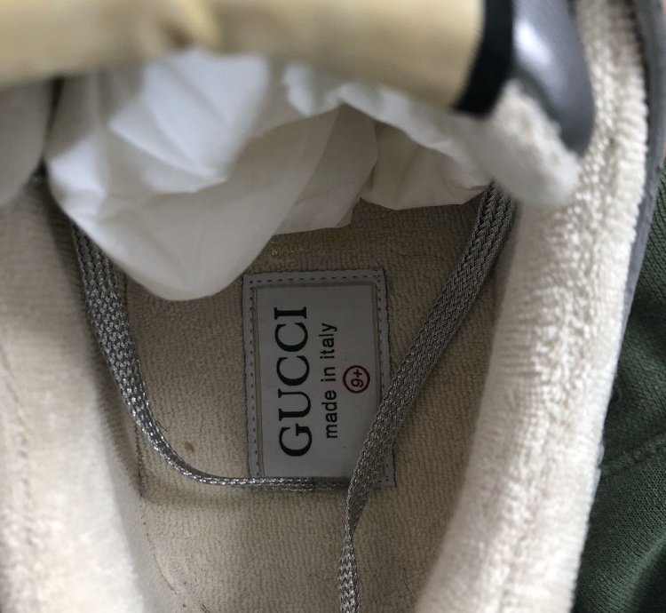 Gucci Silver Ultraspace Sneakers