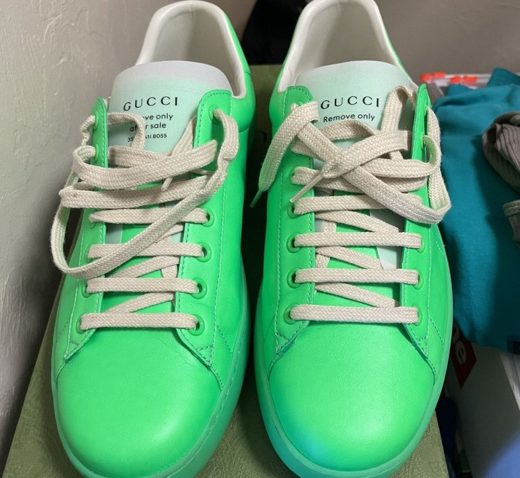 Gucci Sneaker Plastic Capri Fluo