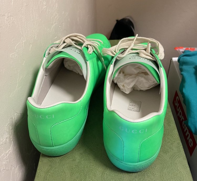 Gucci Sneaker Plastic Capri Fluo