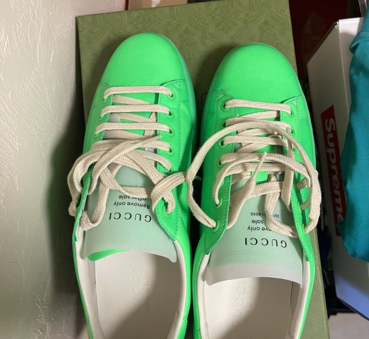 Gucci Sneaker Plastic Capri Fluo
