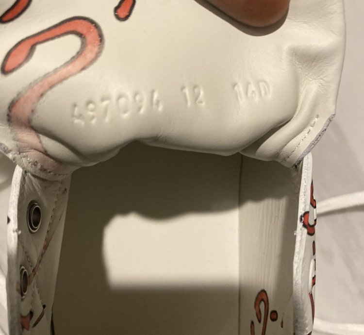 Gucci sneakers 12 5