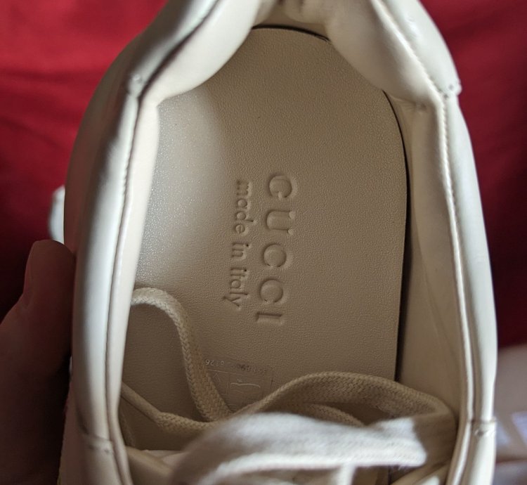 Gucci star rhyton sneakers size 13 5