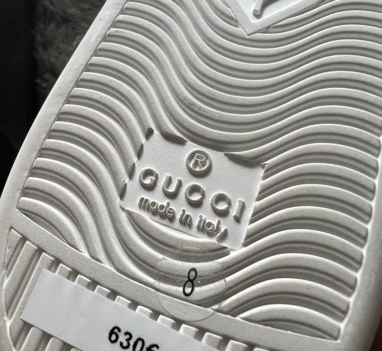 Gucci stars and bees logo ace aces sneakers low top new box