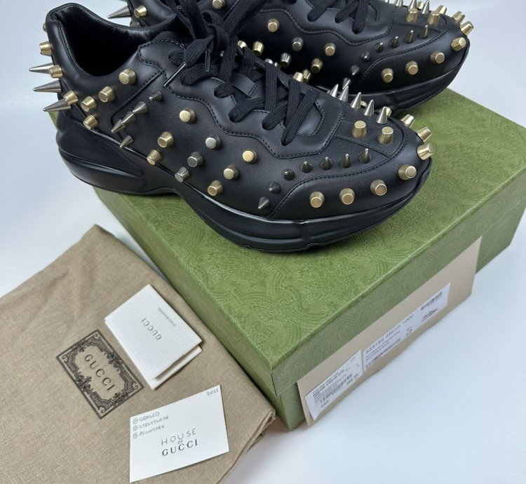 Gucci Studded Rython Sneakers