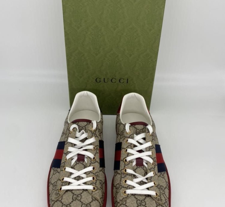 Gucci Supreme GG Ace Sneakers