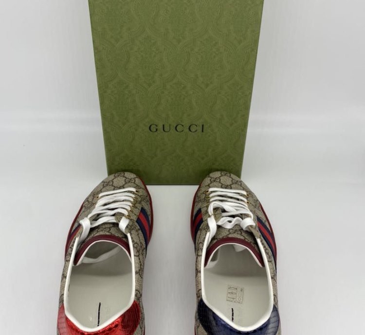 Gucci Supreme GG Ace Sneakers