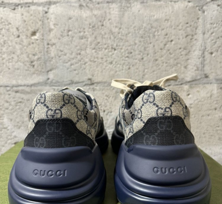 GUCCI Supreme Monogram Rhyton Sneakers