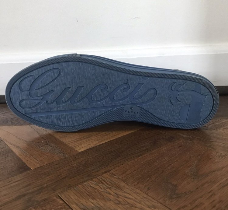 Gucci Supreme Stars Canvas Hightop Sneaker