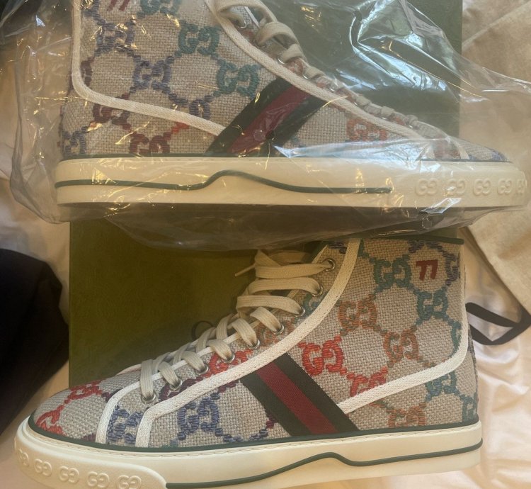 Gucci Tennis 1997 High Top Sneaker - Physchedelic