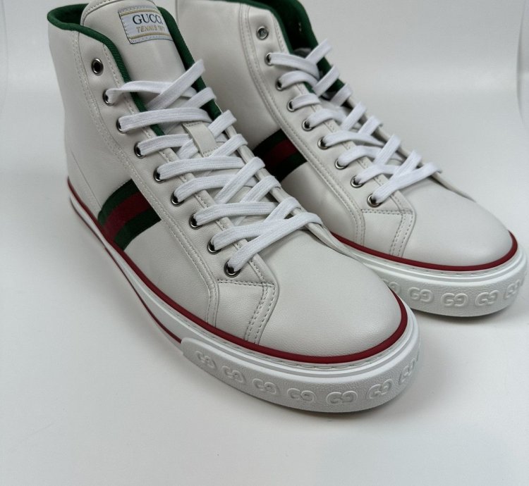 Gucci Tennis GG High Top Sneakers