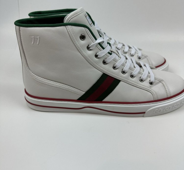 Gucci Tennis GG High Top Sneakers
