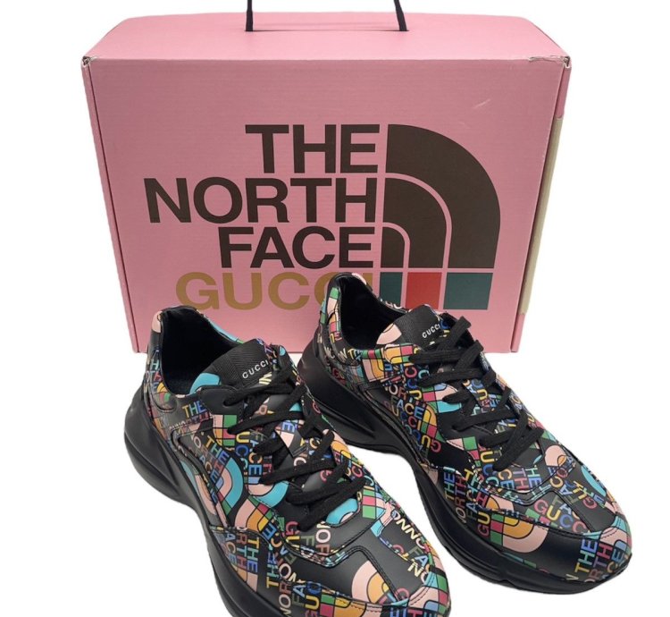 Gucci The North Face New Rython Men Logo Sneakers