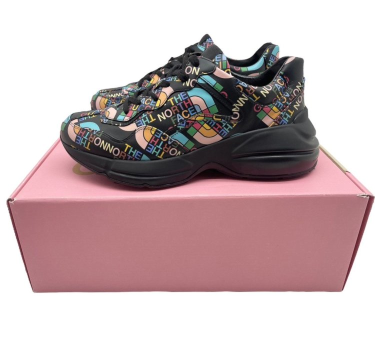 Gucci The North Face New Rython Men Logo Sneakers