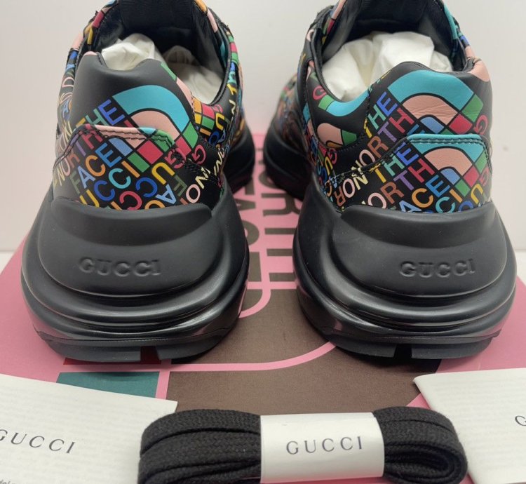 Gucci The North Face New Rython Men Logo Sneakers