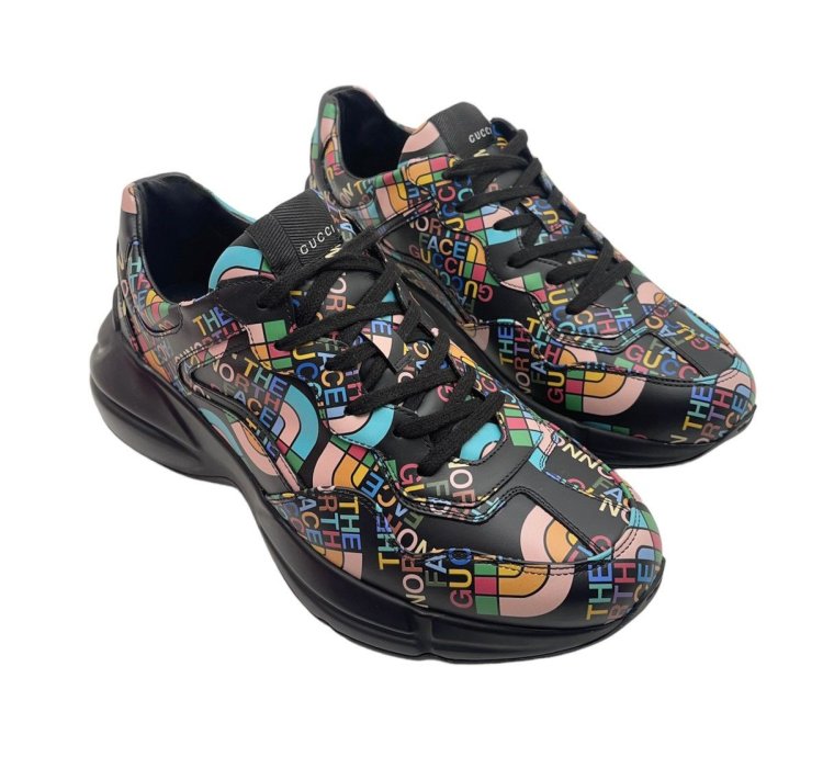 Gucci The North Face New Rython Men Logo Sneakers
