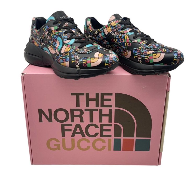 Gucci The North Face New Rython Men Logo Sneakers