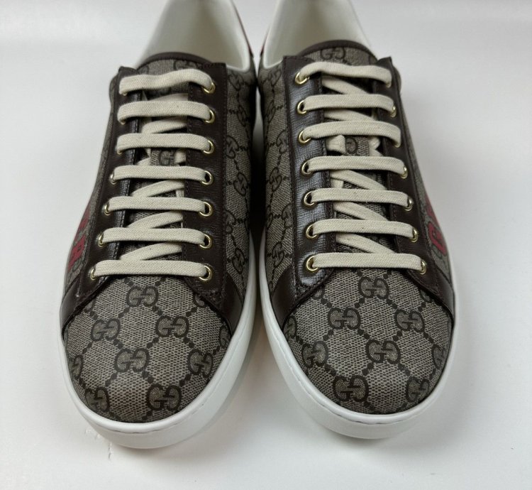 Gucci Tiger Ace Guccissima Pattern Sneakers