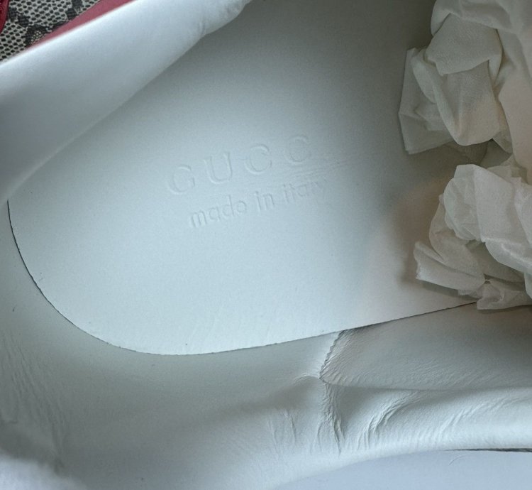 Gucci Tiger Ace Guccissima Pattern Sneakers