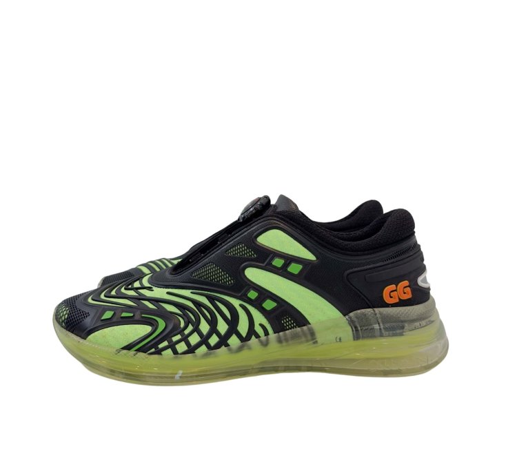 Gucci Ultrapace Black Green Sneakers