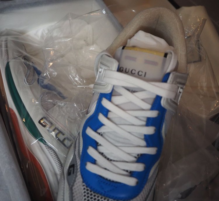 Gucci Ultrapace White Sneakers