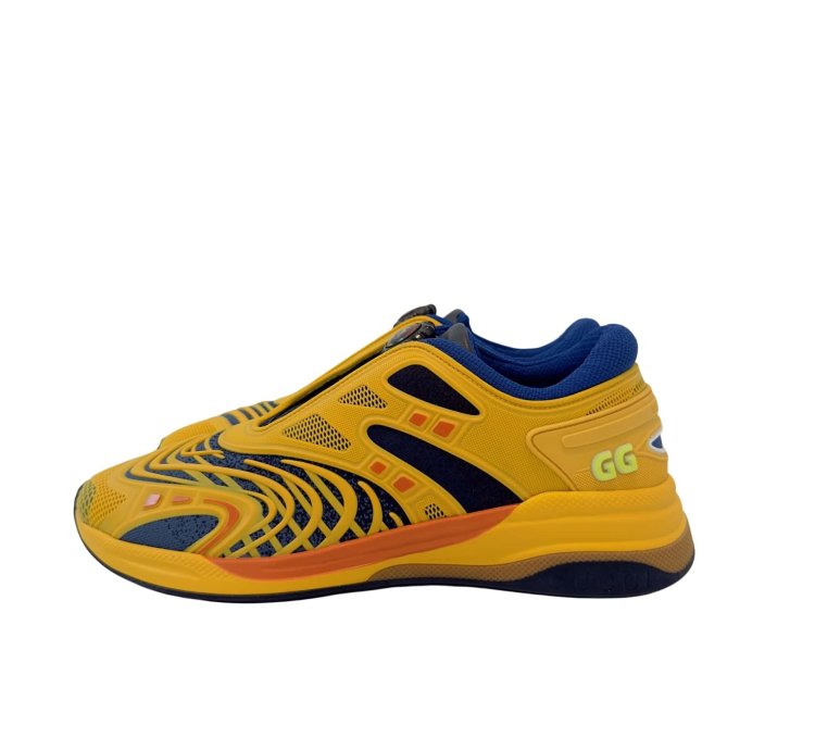 Gucci Ultrapace Yellow Blue Sneakers Shoes