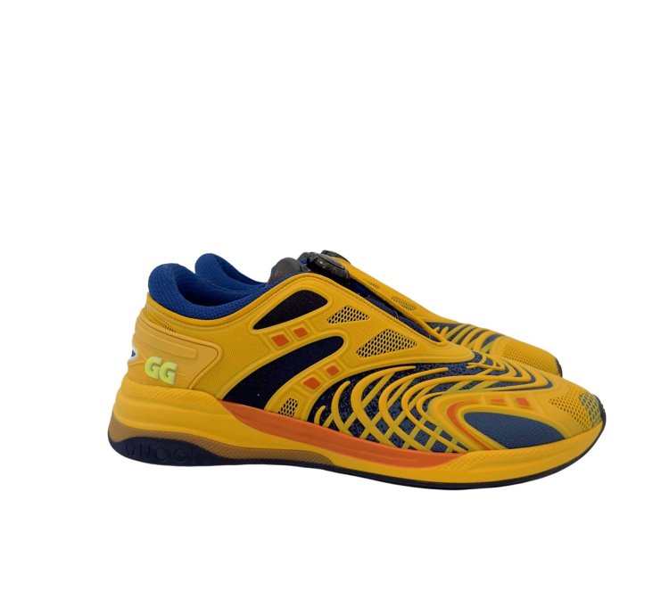 Gucci Ultrapace Yellow Blue Sneakers Shoes