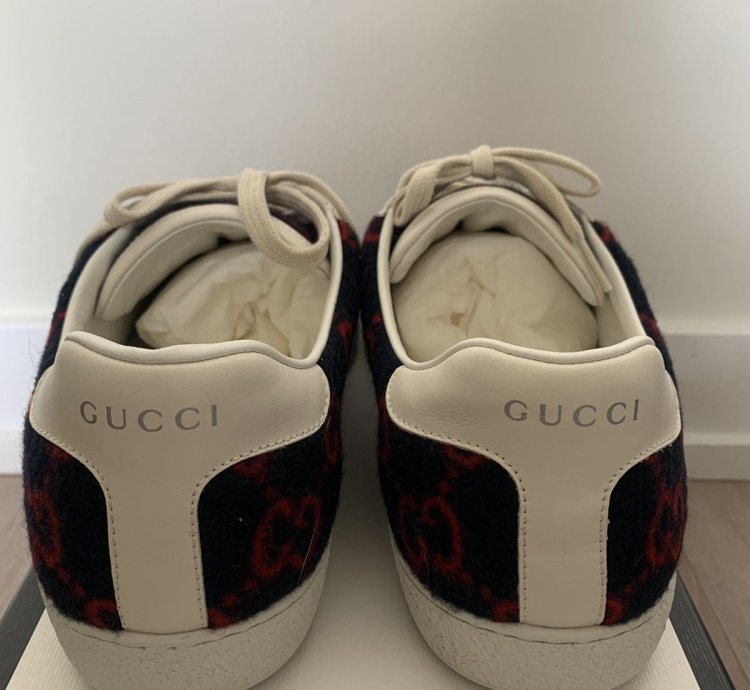 Gucci Wool GG Ace Sneaker