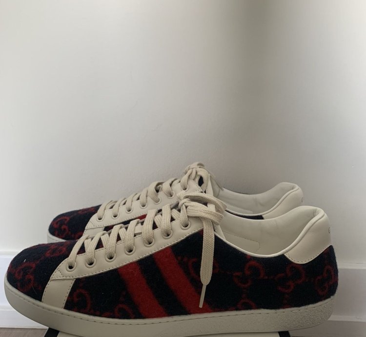 Gucci Wool GG Ace Sneaker