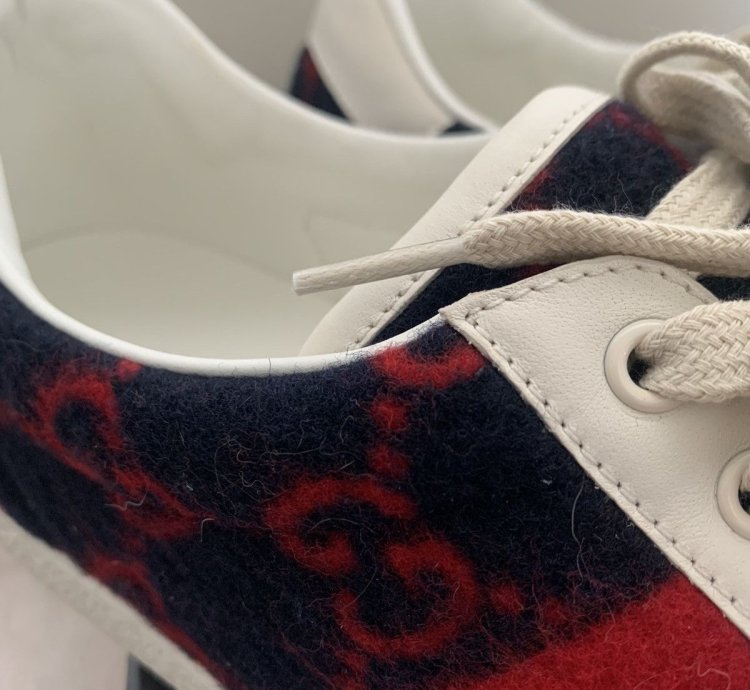 Gucci Wool GG Ace Sneaker