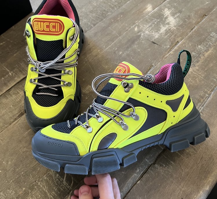 LastDrop Gucci Flashtrek SEGA Reflective Yellow