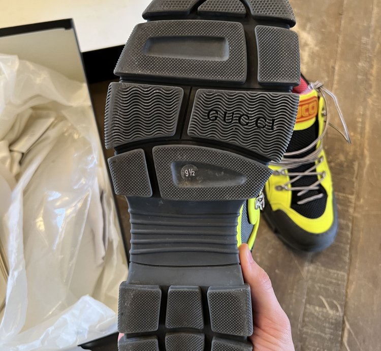 LastDrop Gucci Flashtrek SEGA Reflective Yellow