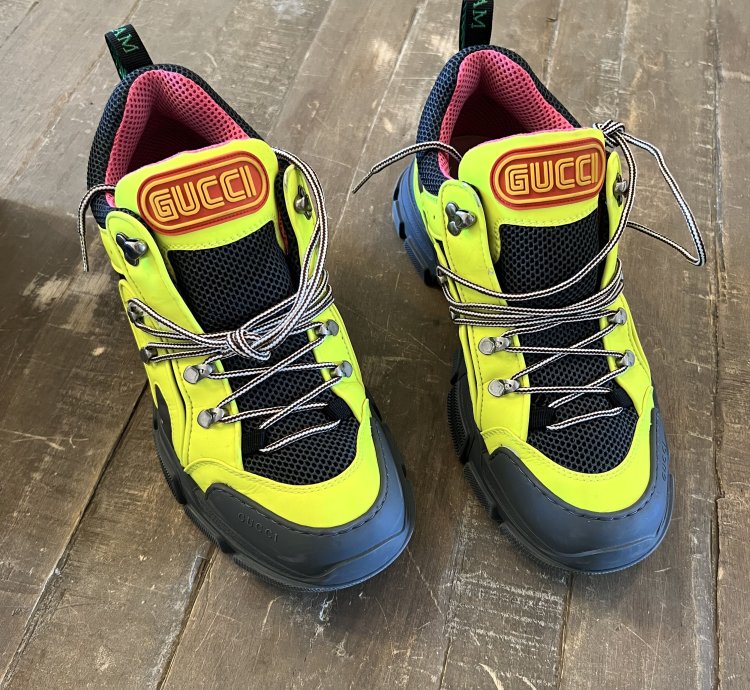 LastDrop Gucci Flashtrek SEGA Reflective Yellow