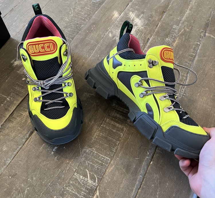 LastDrop Gucci Flashtrek SEGA Reflective Yellow