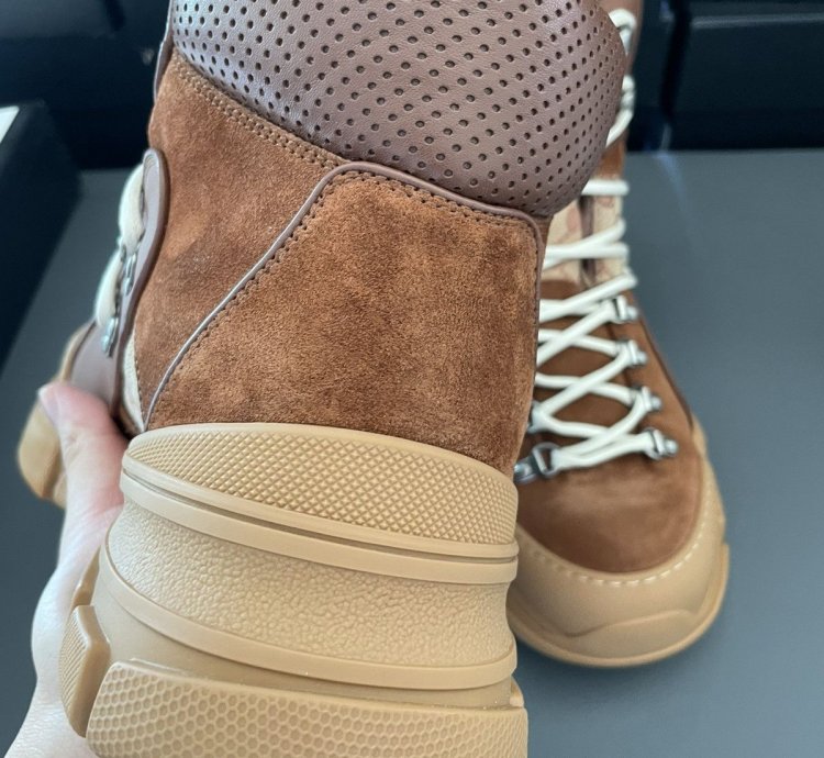 Limited Edition Rare Brand NEW Runway Track Leather Boots
