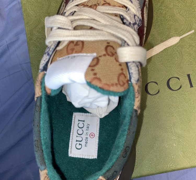 Men GG Rhyton sneaker