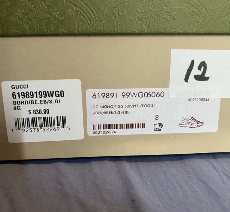 Men GG Rhyton sneaker